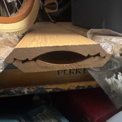 8” Solid Oak Crown Molding