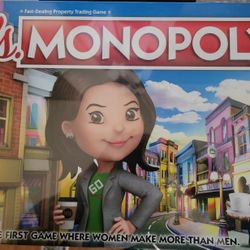 Ms. Monopoly New Sealed Board Game HASBRO