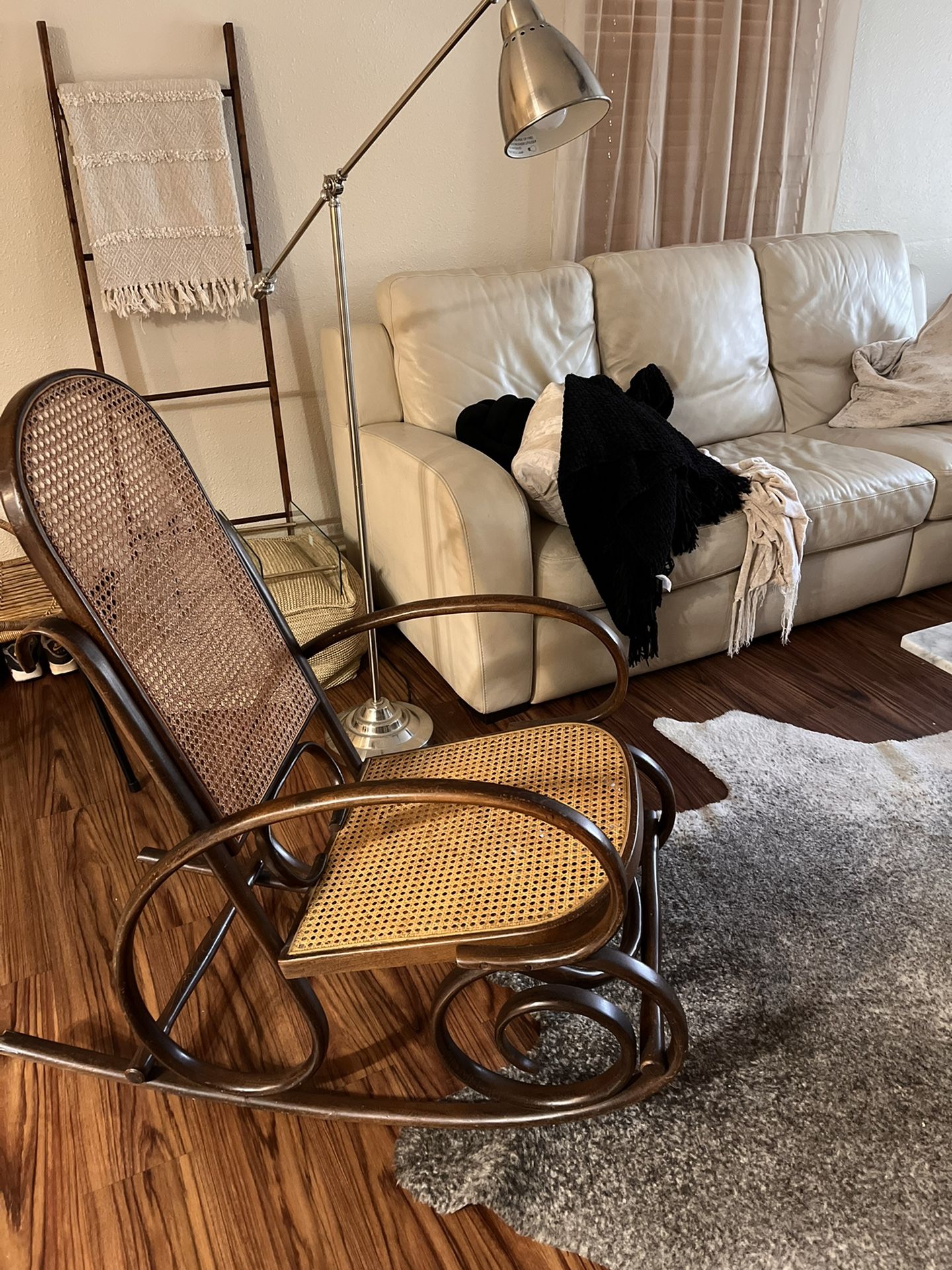 Vintage Cane Rocker
