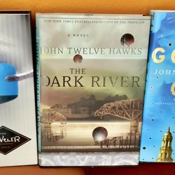 JOHN TWELVE HAWKS TRILOGY, ALL FIRST EDITIONS, GREAT GIFT (SALE)