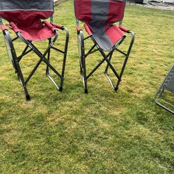 Attention MOMS : Soccer/ Sports Side Line Chairs - Beach chairs 