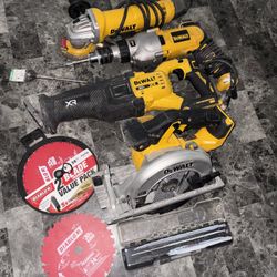Dewalt Power Tools And Tool Box