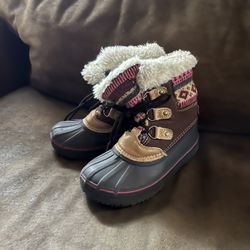 Toddler Girls Brand Name London Fog Snow Boots Size 13