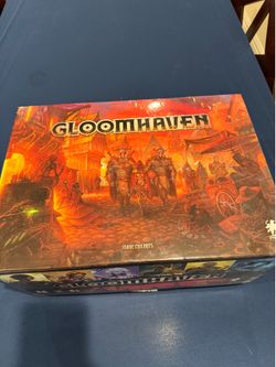 Gloomhaven board game - includes insert to hold it all together