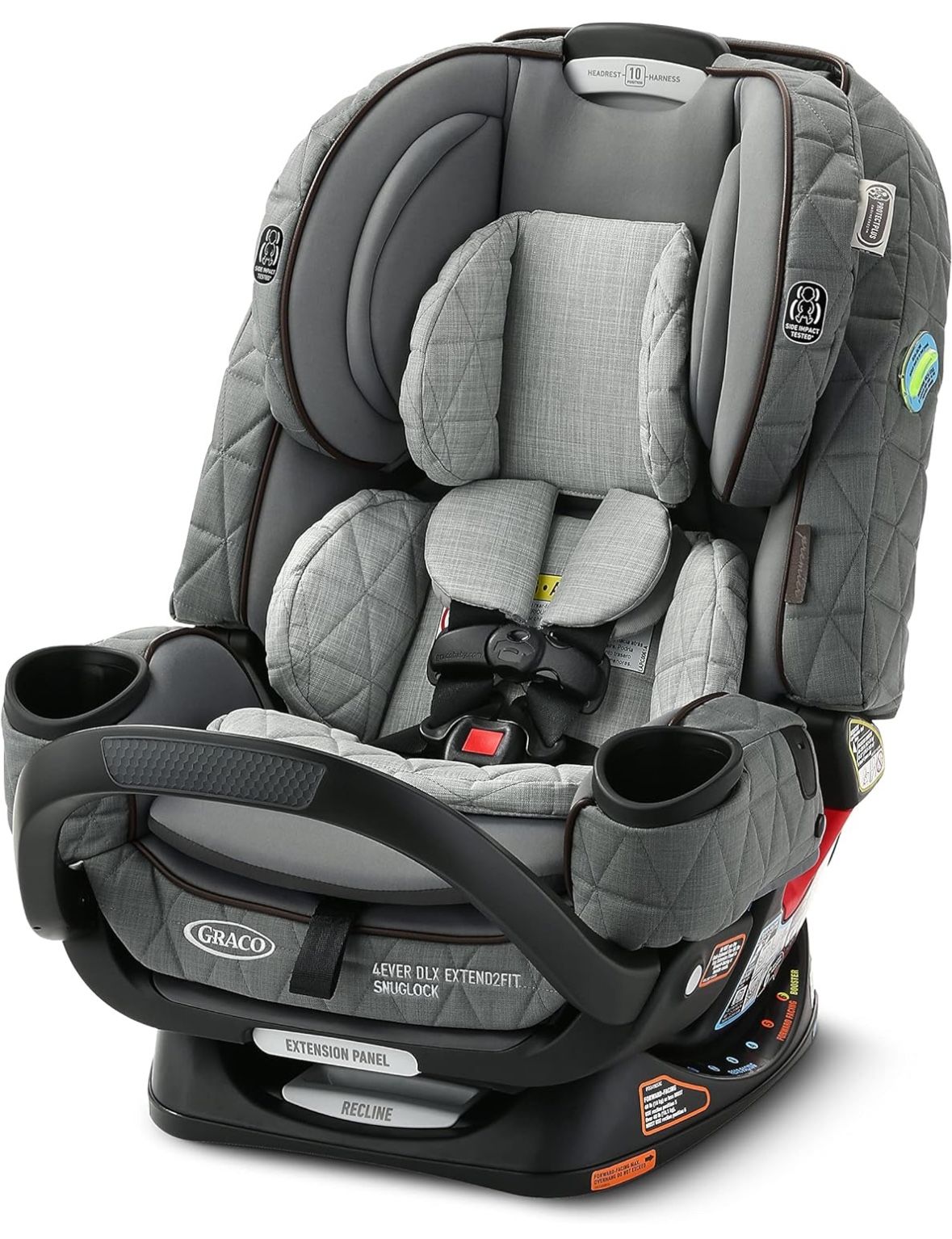 Graco Premier 4Ever DLX Extend2Fit SnugLock 4-in-1 Car Seat