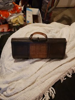 Wooden Purse / Decor