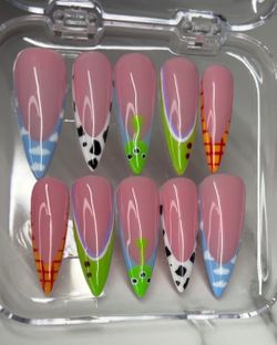 Press-on Nails Toy Story(Ready for pick up)