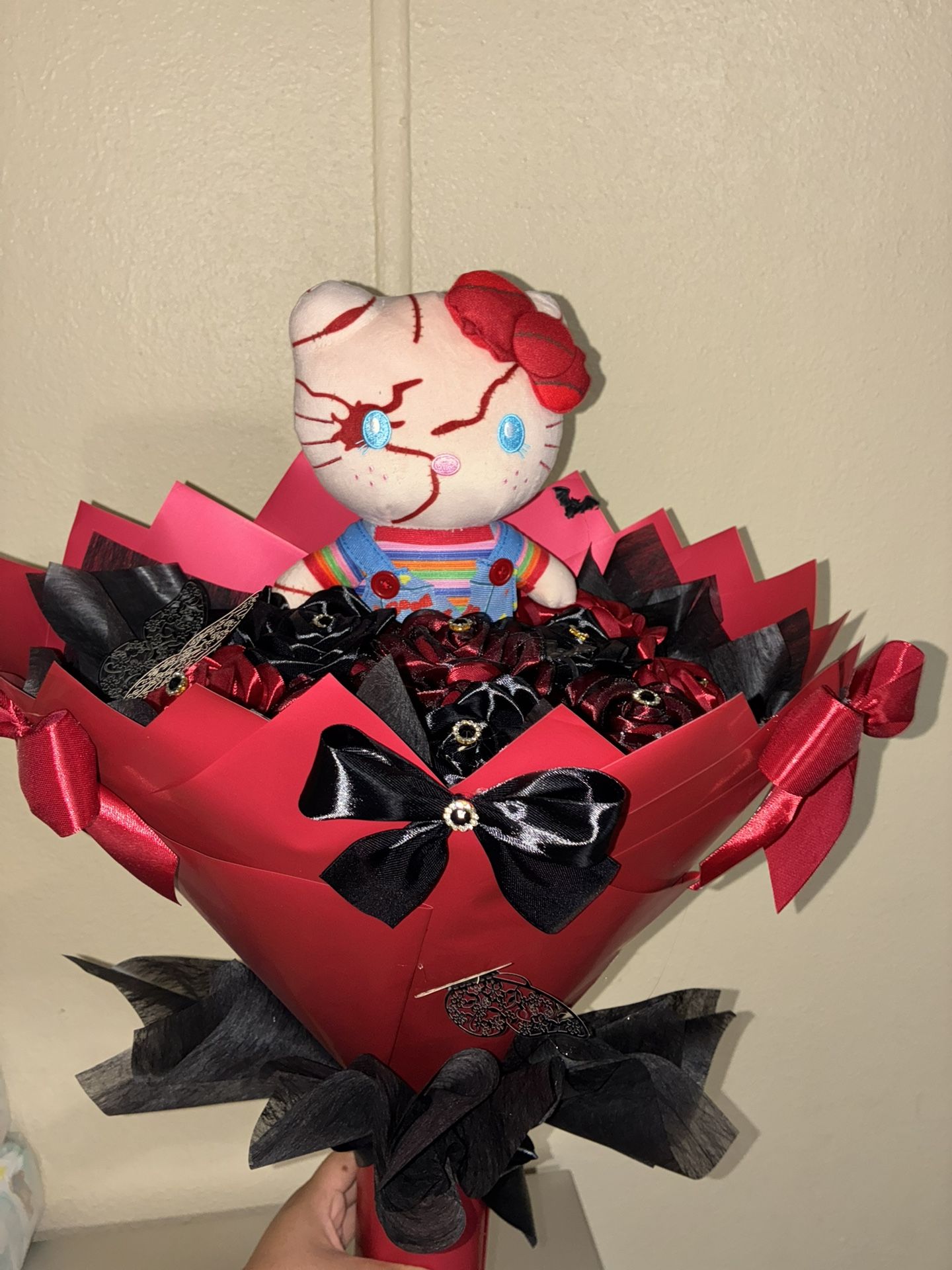 Spooky Halloween Bouquet/ Halloween/ Eternal Roses / Rosas Eternas