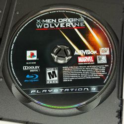 X-Men Origins: Wolverine Uncaged Edition PS3 M 2009 (disc only) Mint Disc