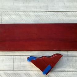 Cherry Wood Shelf With Bracket & Hardware Inc. 