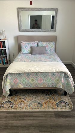 Full Size mattress and Bed Frame