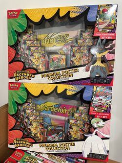 Pokemon Ascended Heroes  Poster Collection Lucario Gardevoir