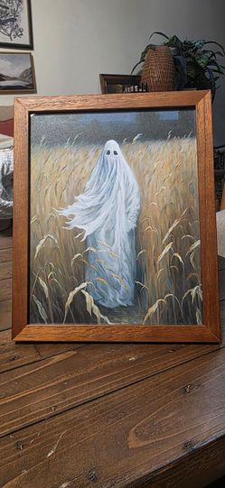 Halloween ghost art