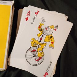 Vintage Complete Set of Oversized Playing Cards 
