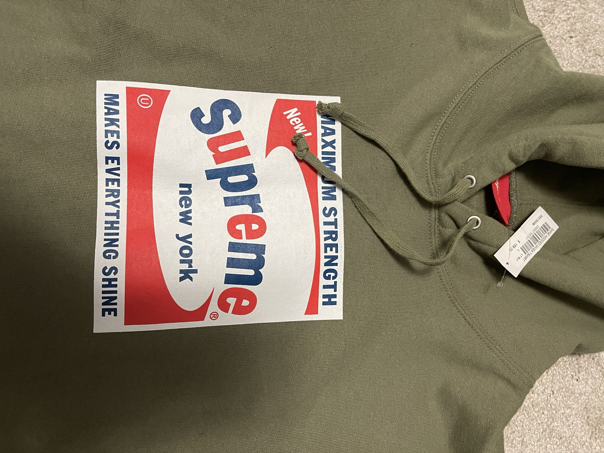Supreme Shine Hoodie Size Large Brand New with Tag for Sale in