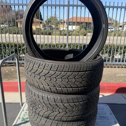 4 like new lionhart 255/30 zr26 99w low profile tires