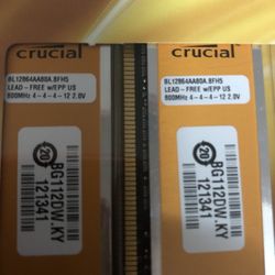 Crucial DDR 2 Memory Set