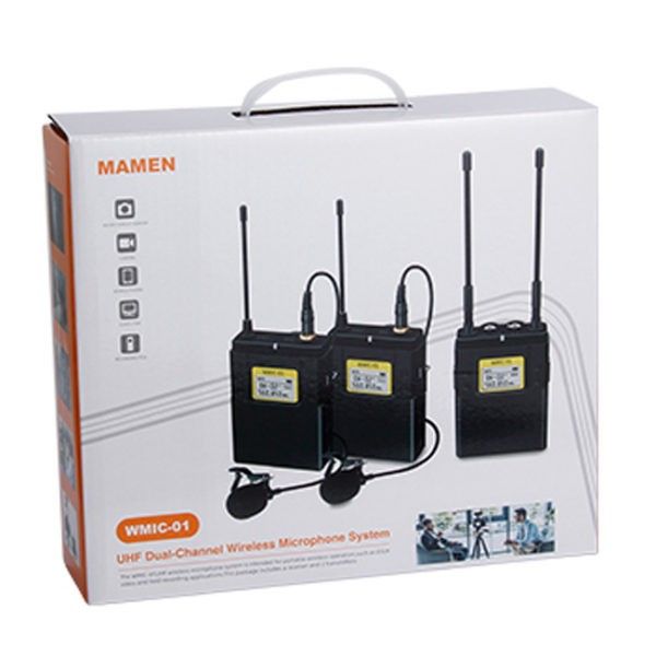 Lapel Wireless Microphone System MAMEN Brand