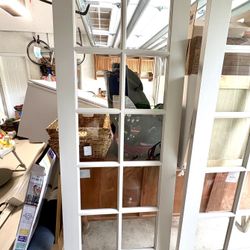 French Doors Painted Agreeable Gray (Sherwin Williams)