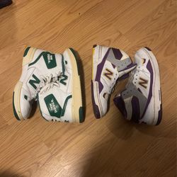 2 Vintage New Balance Basketball Shoes. Size 8. Send Offers