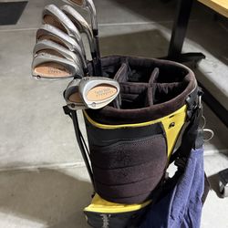 Taylormade Burner Oversized Golf Clubs Irons Set + Bag