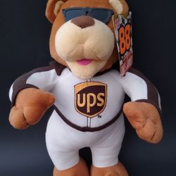 NASCAR UPS Stuffed Bear