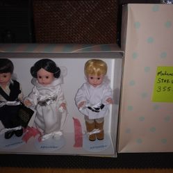 Star Wars Madame Alexander Dolls.. Set.. Like New! All Sales Final.