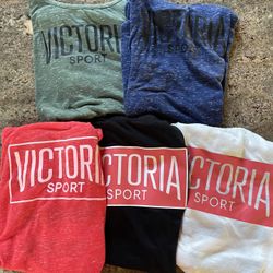 Victoria’s Secret Sport Work Out Tanks, All XS, 5 Total
