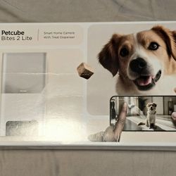 Brand New Petcube Bites 2 Lite Smart Pet Camera & Treat Dispenser