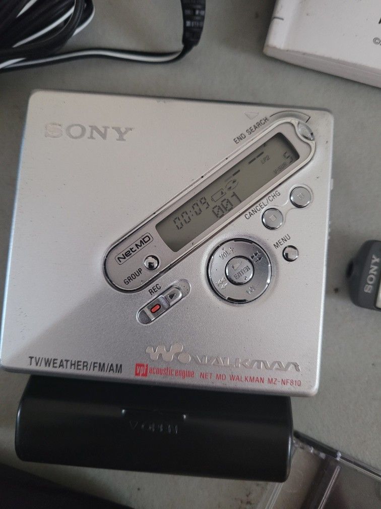 SONY MINIDISC WITH PC