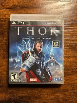 SEGA Thor: God of Thunder Sony PlayStation 3 PS3 Game Disc Case Manual 2011