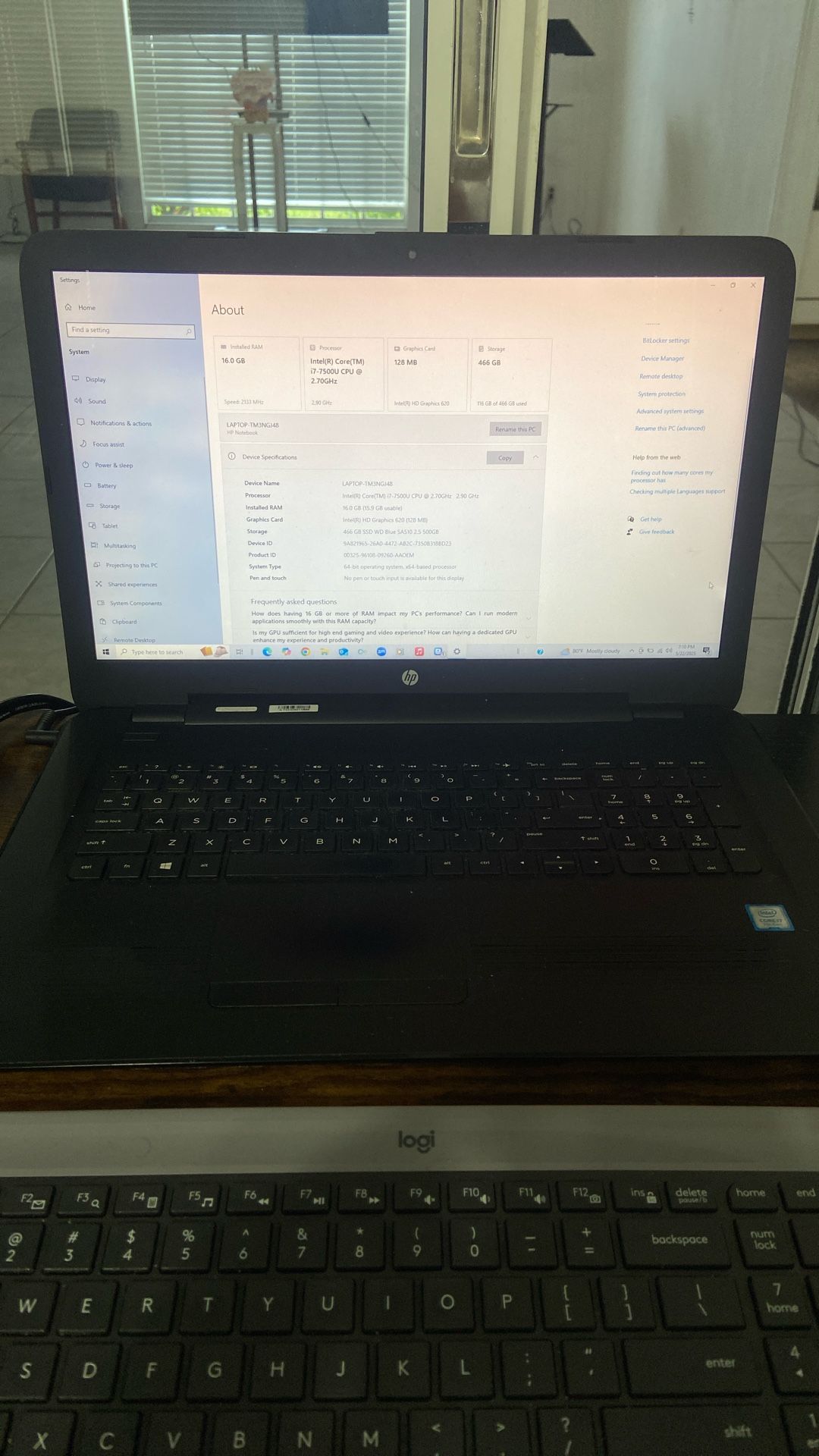 HP Notebook - 17-x173dx
