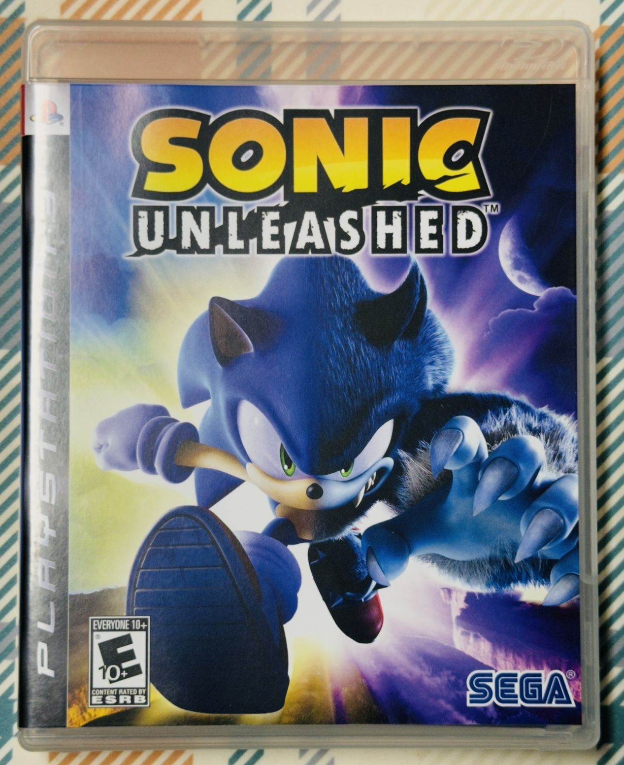 Sonic Unleashed (Sony PlayStation 3, 2008) Complete w/ Manual Tested/Works