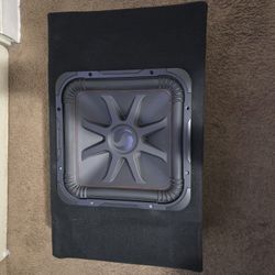 15" Sub with Amplifier, Epicenter, & LC2i