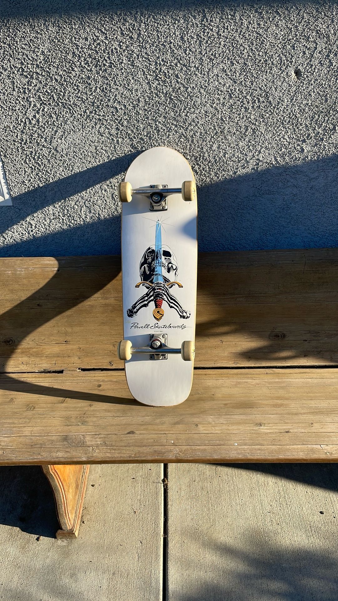 03 POWELLS SKATEBOARD.
