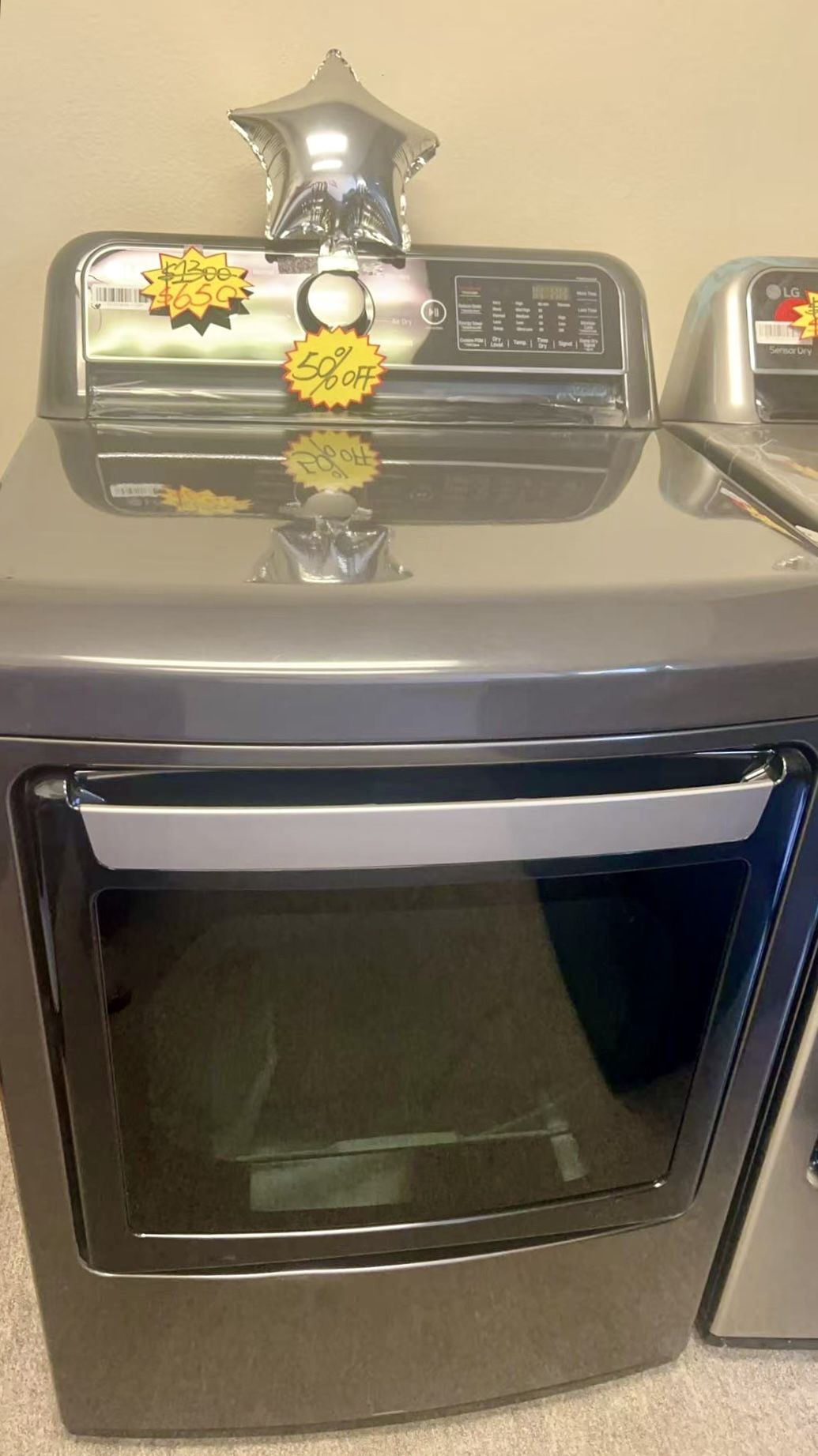 7.3 cu. ft. Smart Gas Dryer with Sensor Dry & Steam