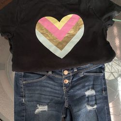 Girls Set Shirt And Shorts
