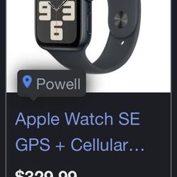 Apple Watch SE (GPS + Cellular) (2nd Generation)