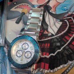Men's silver reserve coral reef invicta