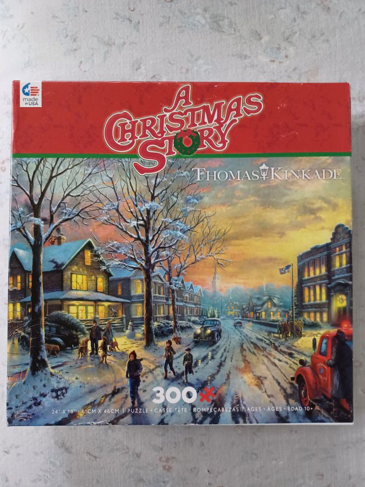 Puzzle - A Christmas Story- Thomas Kinkade