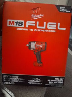 Milwaukee/2 high torque impact wrench w/ friction ring