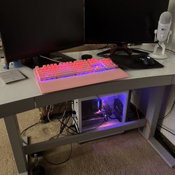Electric Hight Adjustable Desk With Wireless Charging 