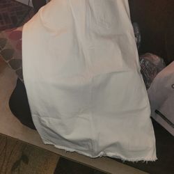 Brand New White Long Skirt