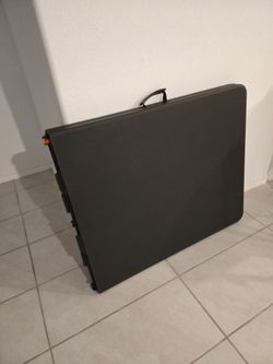 Fold out table with chairs
