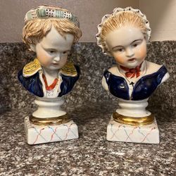 Staffordshire Bourbon children’s style porcelain bust