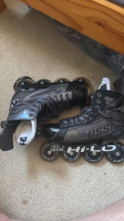 Mission Inhaler Inline Hockey Skates size 5E skating 6 shoe