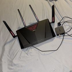 ASUS AC3100 Dual Band Gigabit WiFi  Ultrafast Gaming Router w MU-MIMO Smart Home