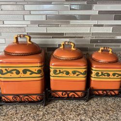 Home Interiors Set Canastiers 