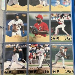 1997 Pinnacle Baseball Card Collection 