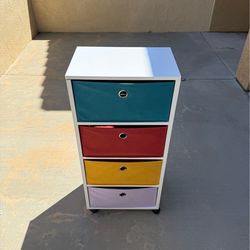 4 Drawer Storage Tower with Wheels
